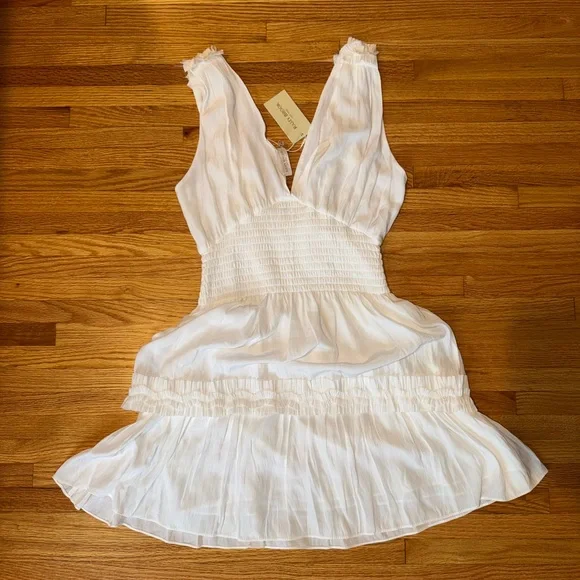 Ramy Brook Fallon Dress- Ivory - Picture 4 of 5